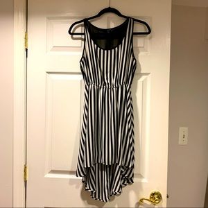 Forever 21 Black and White Striped Dress.